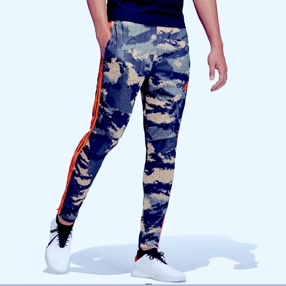 adidas Camouflage Street Style Big Boys Skinny Training Pants - Picture 2 of 14